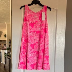 Lilly Pulitzer Pink and White Mini Dress